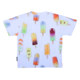 Molo White Popsicle Print T-Shirt