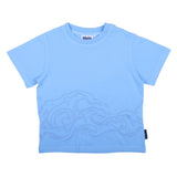 Molo Light Blue Wave T-Shirt