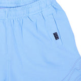 Molo Light Blue Wave Sweat Shorts