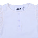 Molo Off-White Puff Sleeve Top