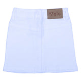 Molo White Denim Skirt