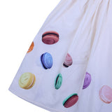 Molo Off-White Cassandra Dress In Organic Cotton