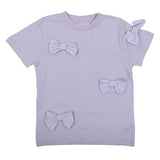 Molo Beige Bow Detail T-Shirt