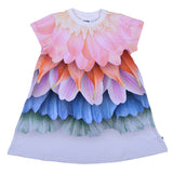 Molo Multicolor Cosimo Floral-Print Stretch Cotton Dress