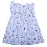 Molo Off-White Wildflower Flutter-Sleeve Dress