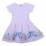 Molo Pink Floral Border Dress