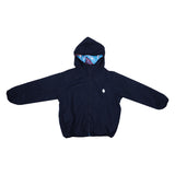 County Black Reversible Hooded Windbreaker
