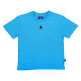 County Blue Embroidered Logo T-Shirt