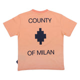 County Orange Embroidered Logo T-Shirt