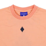 County Orange Embroidered Logo T-Shirt