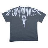 County Green Distressed Logo Graphic T-Shirt