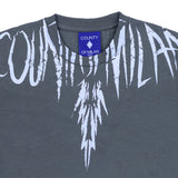 County Green Distressed Logo Graphic T-Shirt