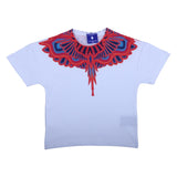 County White Psychedelic Wings Graphic T-Shirt