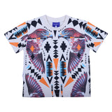 County White T-Shirt With Eagle Print