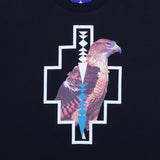 County Black Eagle Cross Graphic T-Shirt