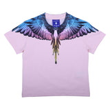 County Pink Gradient Wings Graphic T-Shirt