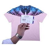 County Pink Gradient Wings Graphic T-Shirt