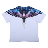 County  White Gradient Wings Graphic T-Shirt