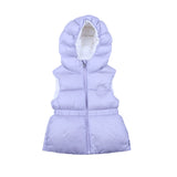 Moncler Lilac Hooded Down Vest