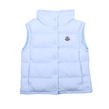 Moncler Blue Padded Down Gilet