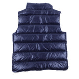 Moncler Black Shiny Down Gilet