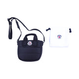 Moncler Black Padded Mini Crossbody Bag