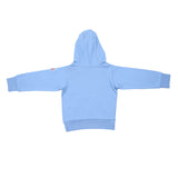 Moncler Blue Logo Cotton Hoodie