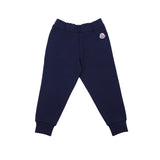 Moncler Navy Logo Cotton Sweatpants