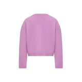 Moncler Lilac Script Embroidered Knit Jumper