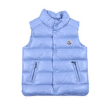 Moncler Light Blue Quilted Puffer Vest