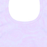 Versace Pink Bib With Barocco Printed