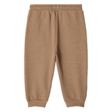 Versace Brown Joggers With Brand Name Embroidery