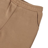 Versace Brown Joggers With Brand Name Embroidery