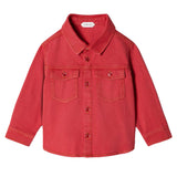 Versace Maroon Shirt Denim
