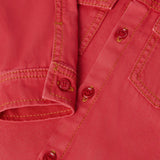 Versace Maroon Denim Shirt