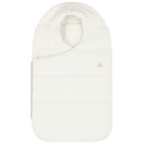Versace Off-White Padded Nest In Embroidered Matelasse Jersey