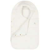 Versace Off-White Padded Nest In Embroidered Matelasse Jersey