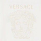 Versace Off-White T-Shirt With Medusa Print