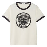 Versace T-Shirt With Medusa Rubber Print