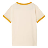 Versace Cream T-Shirt With Medusa Rubber Print