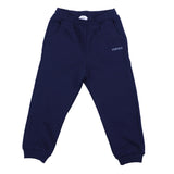Versace Navy Blue Printed Cotton-Jersey Sweatpants