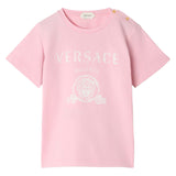 Versace Pink Printed Jersey T-Shirt