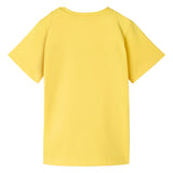 Versace Yellow Printed Jersey T-Shirt