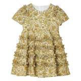 Versace White Printed Cotton-Poplin Dress