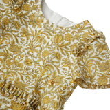 Versace White Printed Cotton-Poplin Dress