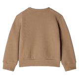 Versace Brown Embroidered-Logo Cotton-Jersey Sweatshirt
