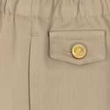 Versace Beige Gabardine Trousers