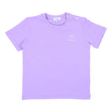 Versace Lilac Medusa-Embroidered T-Shirt