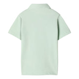 Versace Green Polo Embroidered-Logo Cotton-Pique Polo