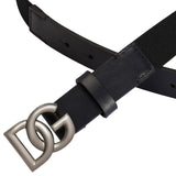 Dolce & Gabbana Blue Elasticated Dg Logo Belt